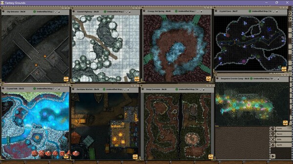 Fantasy Grounds - Frozen Depths Map Collection for steam Fantasy Grounds - Frozen Depths Map Collection for steam