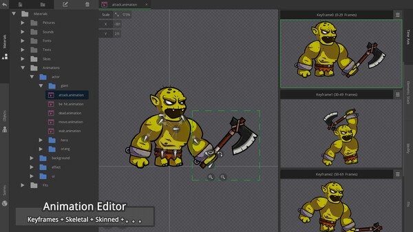 Game Designer & Maker game for Linux 1