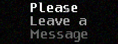 Please Leave a Message