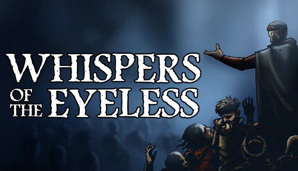 Imagen de la cápsula de "Whispers of the Eyeless" que utilizó RoboStreamer para las transmisiones en Steam