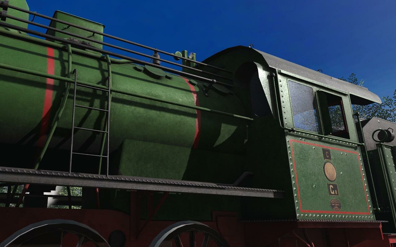 Trainz 2022 DLC - Pro Train: Prussian G8 (BR 55 KPEV) no Steam