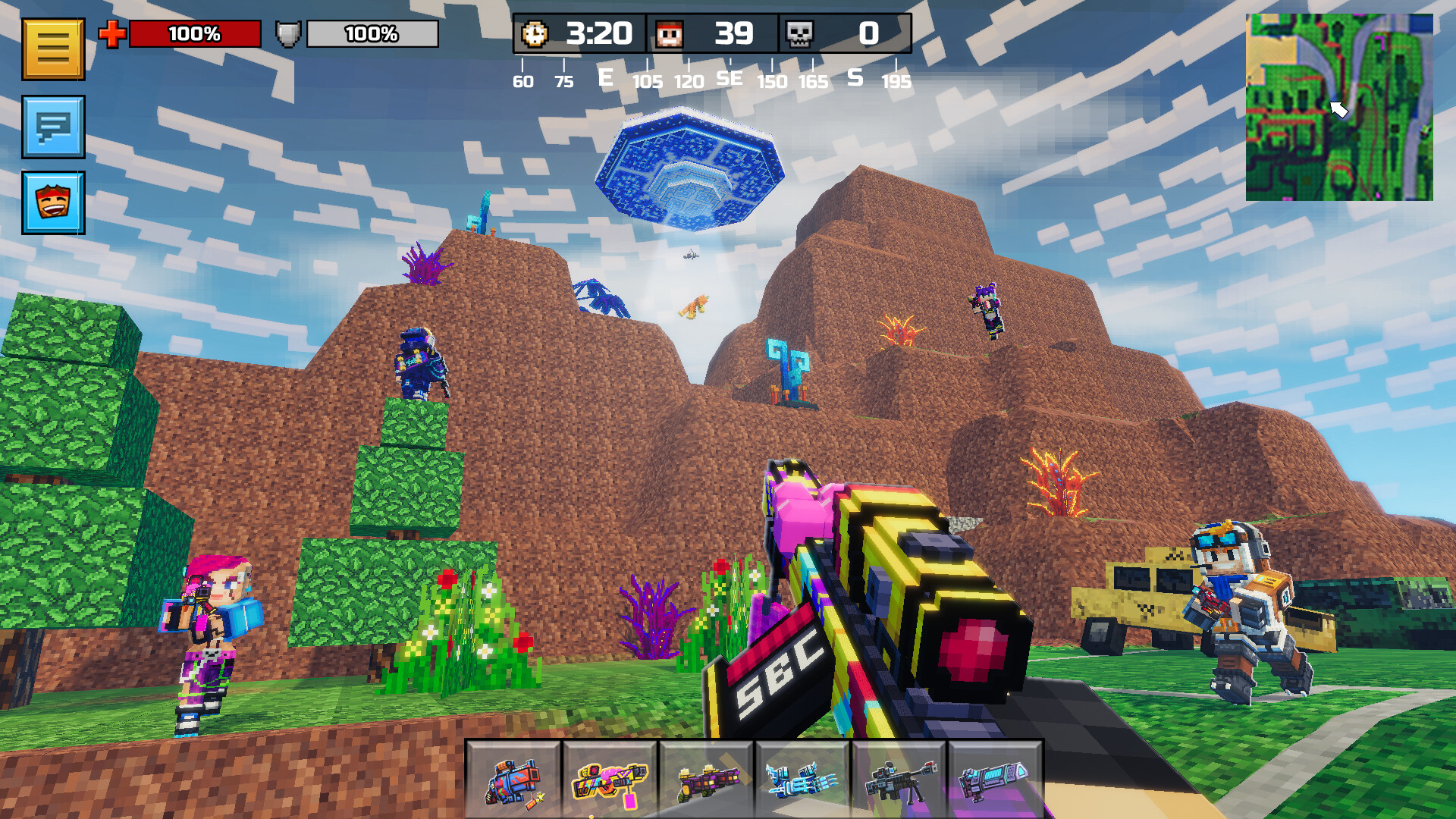 PIXEL GUN 3D jogo online gratuito em