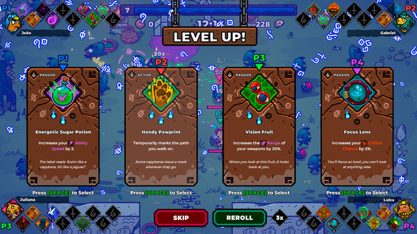 Скриншот из Extremely Powerful Capybaras: Training Grounds