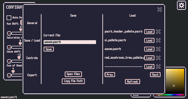 Скриншот из PACRB: Pixel Art Color Ramping Builder