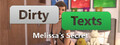 Dirty Texts - Melissa's Secret logo