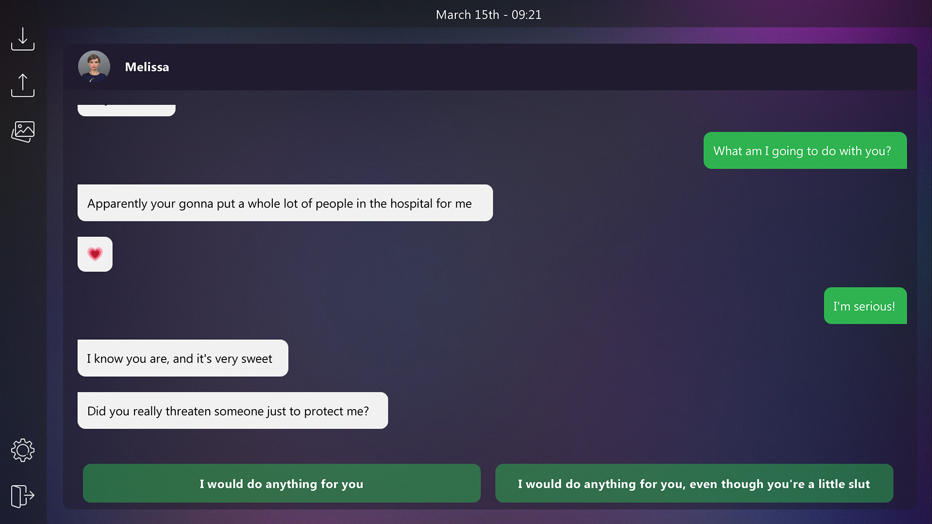 Dirty Texts - Melissa's Secret #4