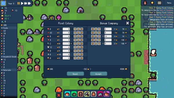 Скриншот из Pixel Colony