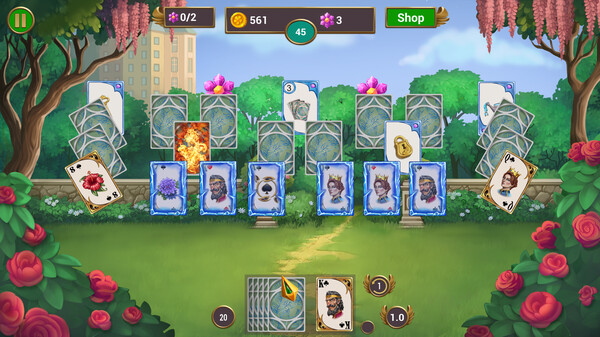 Solitaire Quest: Garden Story game for windows Pc 1