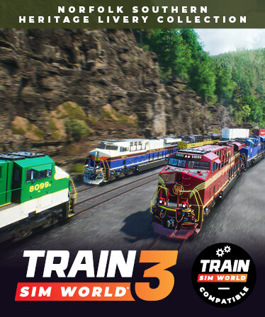 Train Sim World® 4 Compatible: Norfolk Southern Heritage Livery Collection Add-On