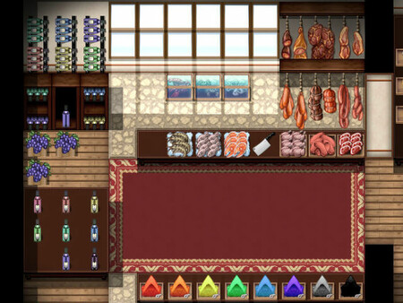 RPG Maker MV - KR Fantasy Market - Grocery Tileset