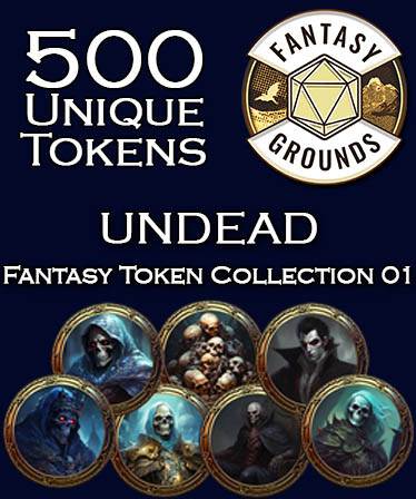 Fantasy Grounds - Fantasy Token Collection - Undead 01