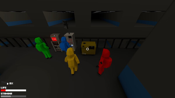 Скриншот из Poly Backrooms