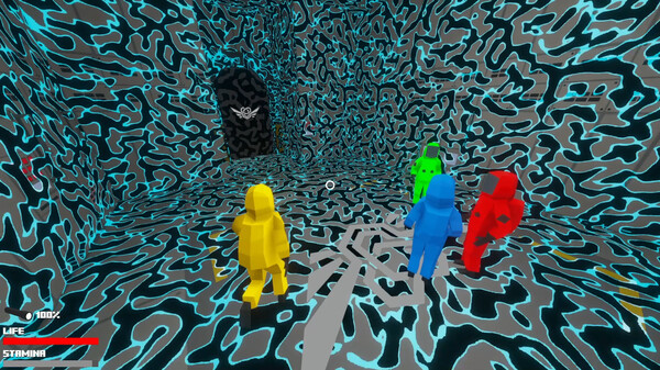 Скриншот из Poly Backrooms