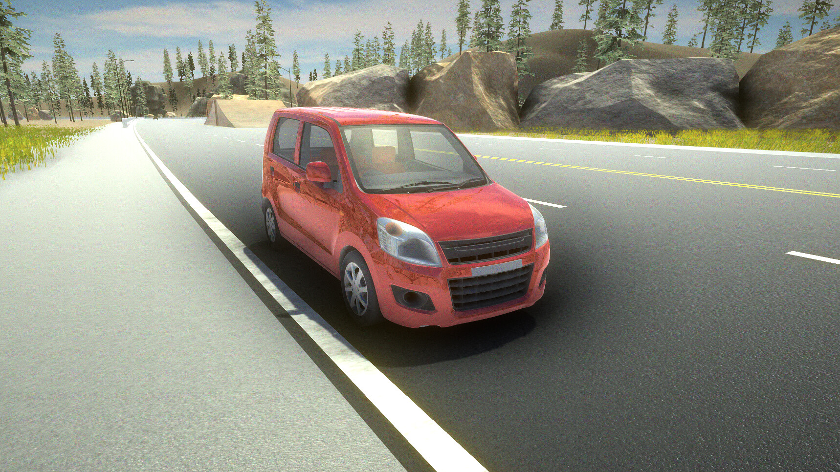 The Eastern Drive : Car Simulator screenshot 1