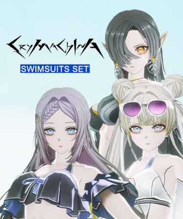 CRYMACHINA - Swimsuits Set