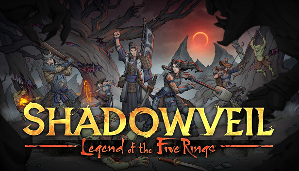 Capsule image of "Shadowveil: Legend of The Five Rings" which used RoboStreamer for Steam Broadcasting