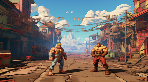Скриншот из Mortal Street Fighter