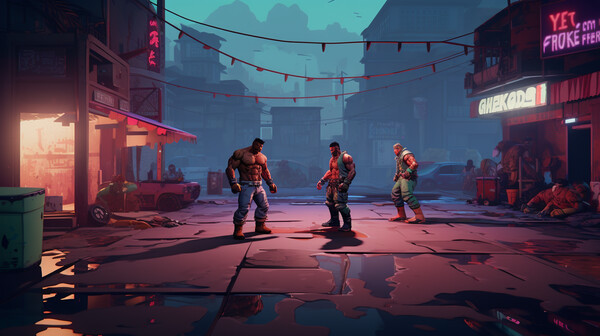 Скриншот из Mortal Street Fighter