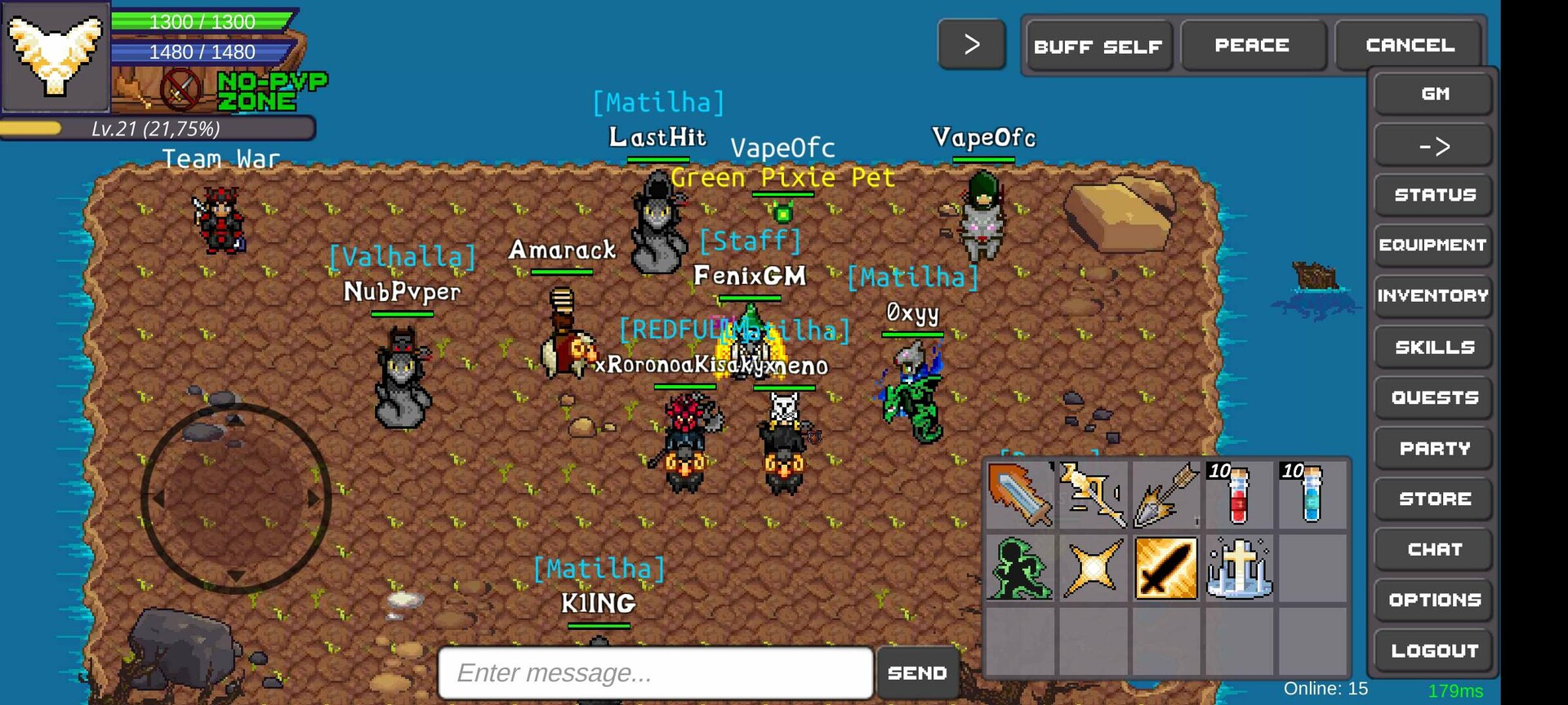Delta MMORPG gameplay screenshot 2