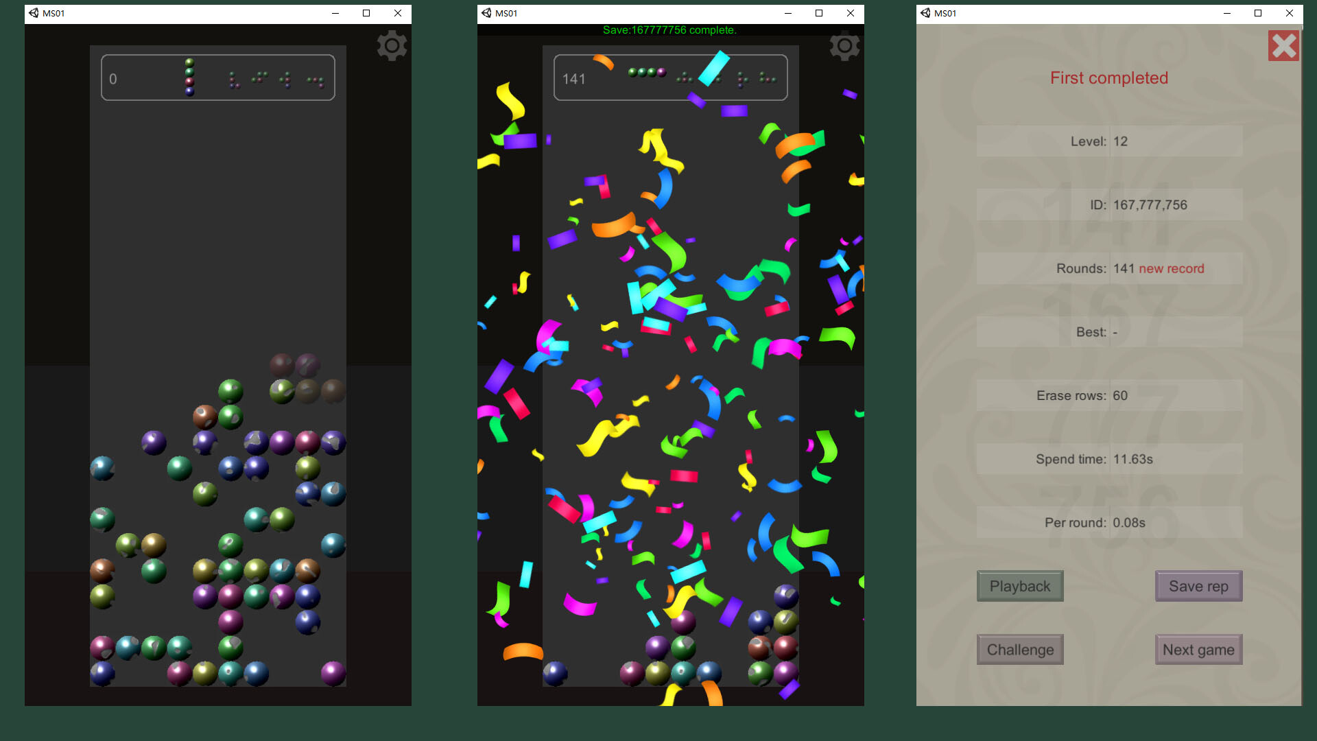 The puzzle of blocks #4