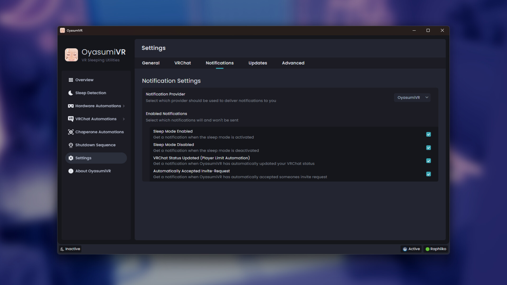 OyasumiVR - VR Sleeping Utilities #22
