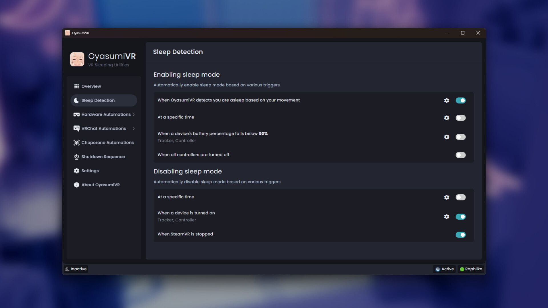 OyasumiVR - VR Sleeping Utilities #5