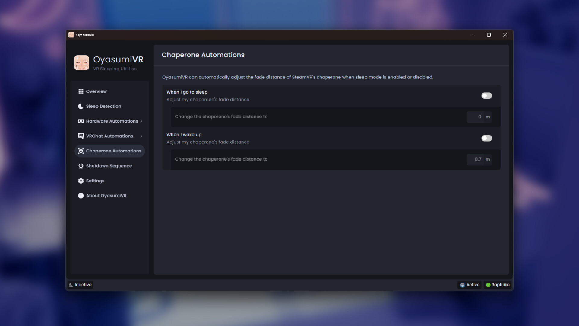 OyasumiVR - VR Sleeping Utilities #18