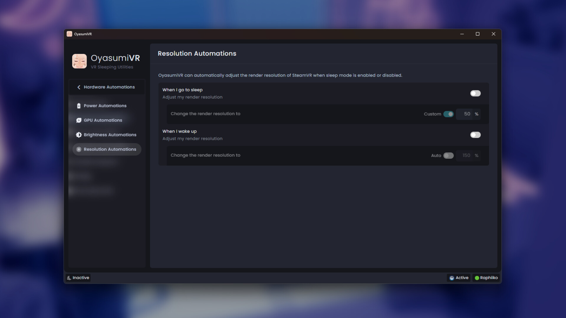 OyasumiVR - VR Sleeping Utilities #16