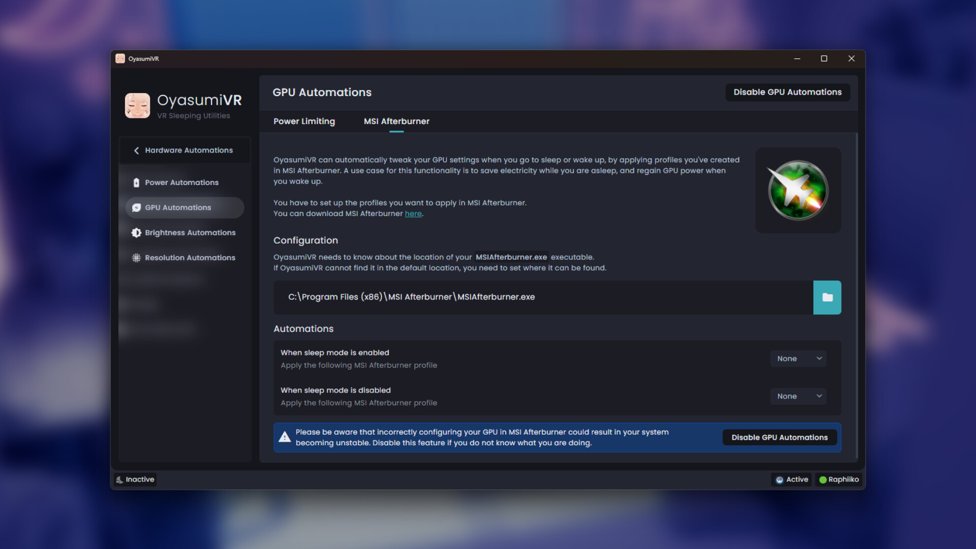 OyasumiVR - VR Sleeping Utilities #8