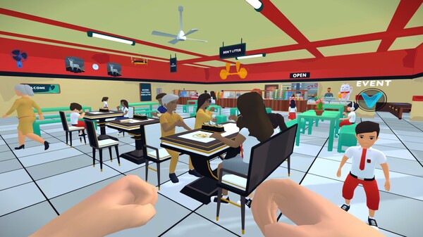 Скриншот из School Cafeteria Simulator