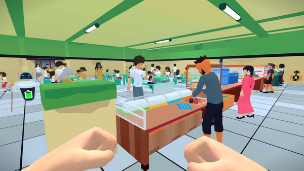 Скриншот из School Cafeteria Simulator