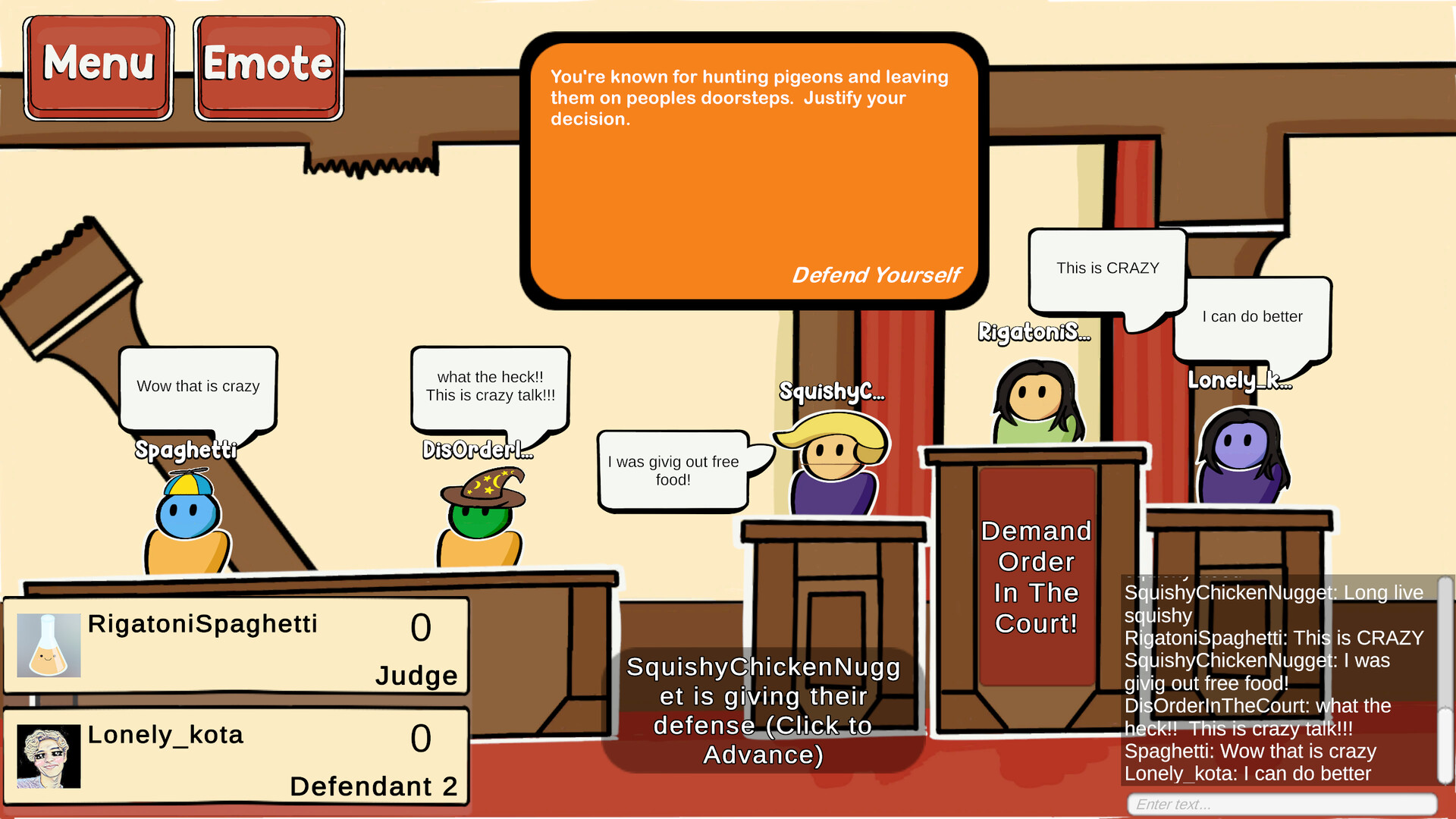 DisOrder In The Court #2