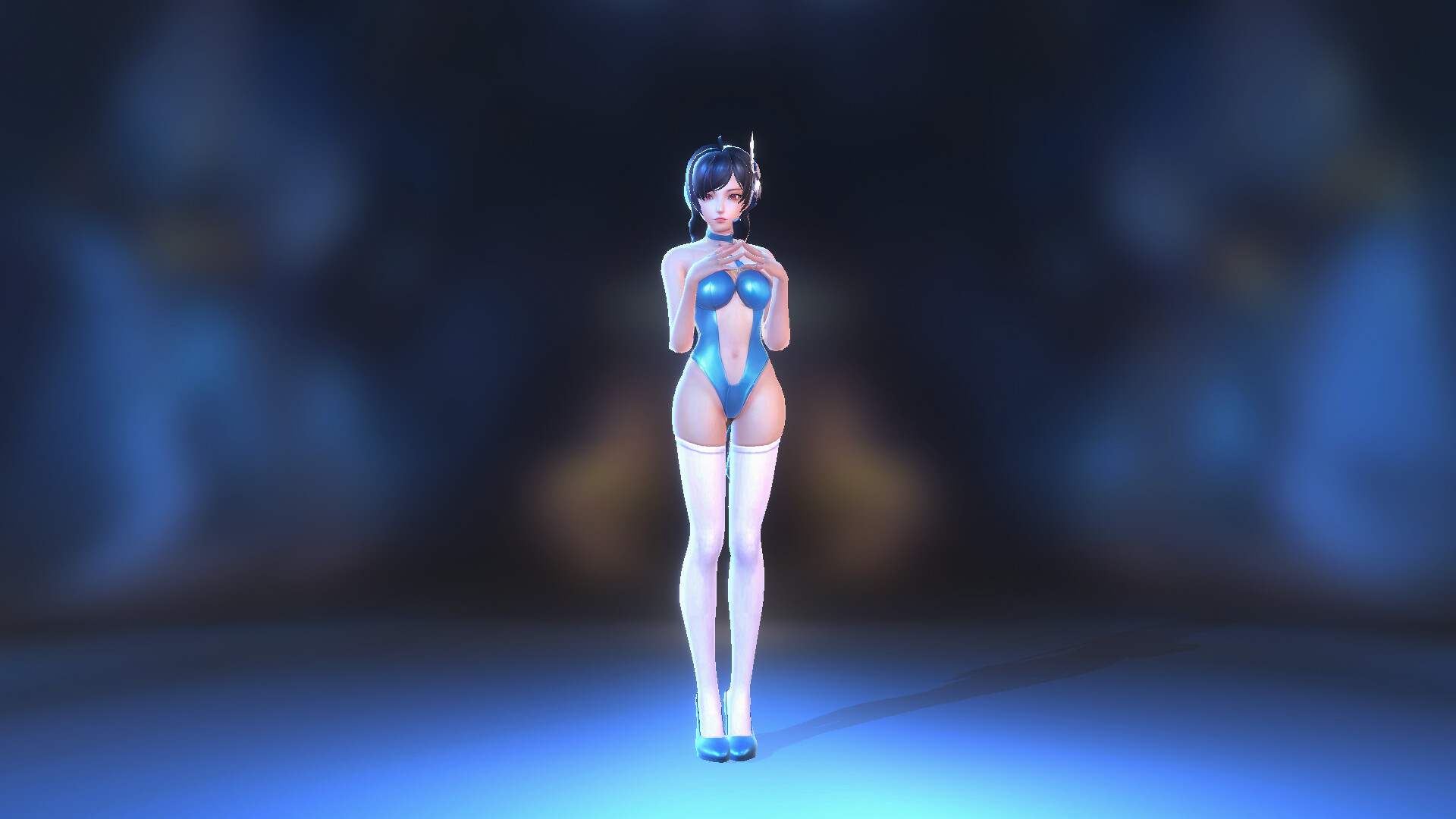 Angel Legion-DLC Bay Goddess (Blue) #4