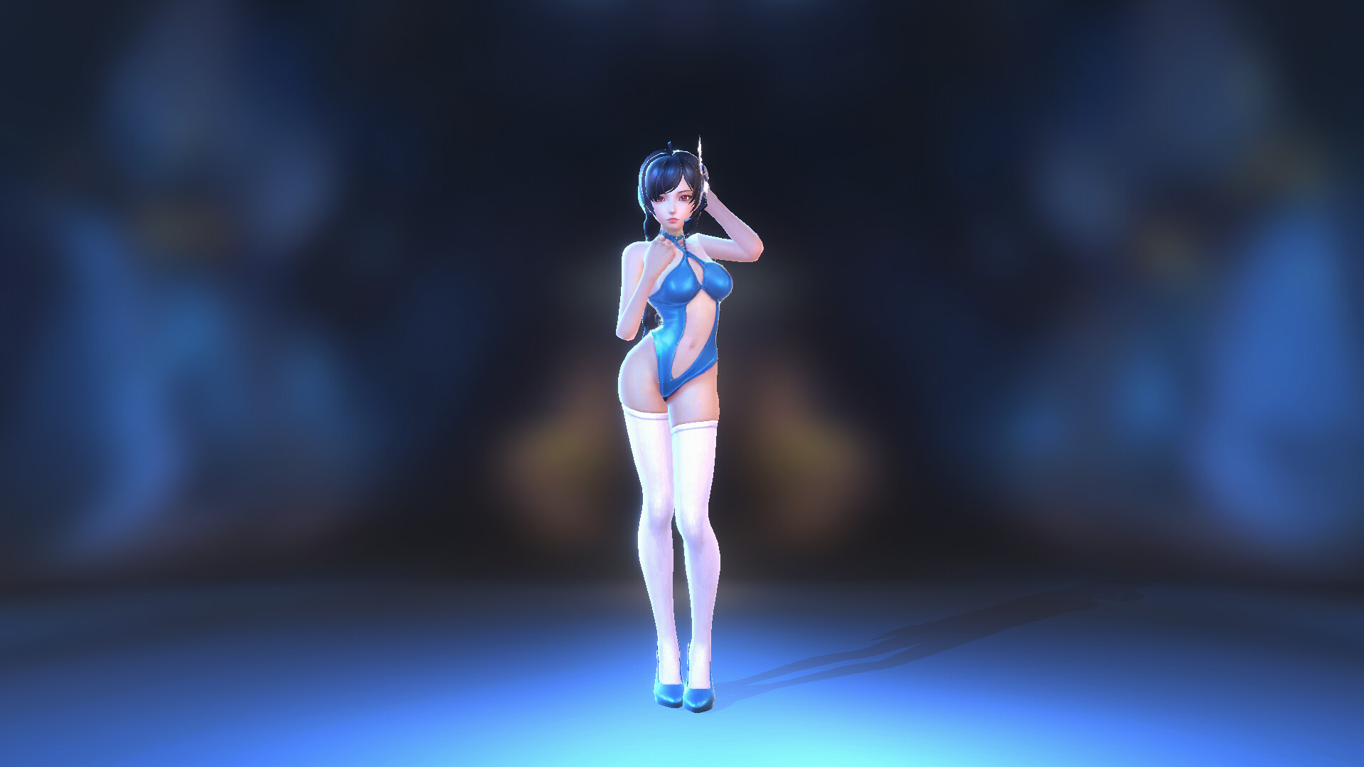 Angel Legion-DLC Bay Goddess (Blue) #0