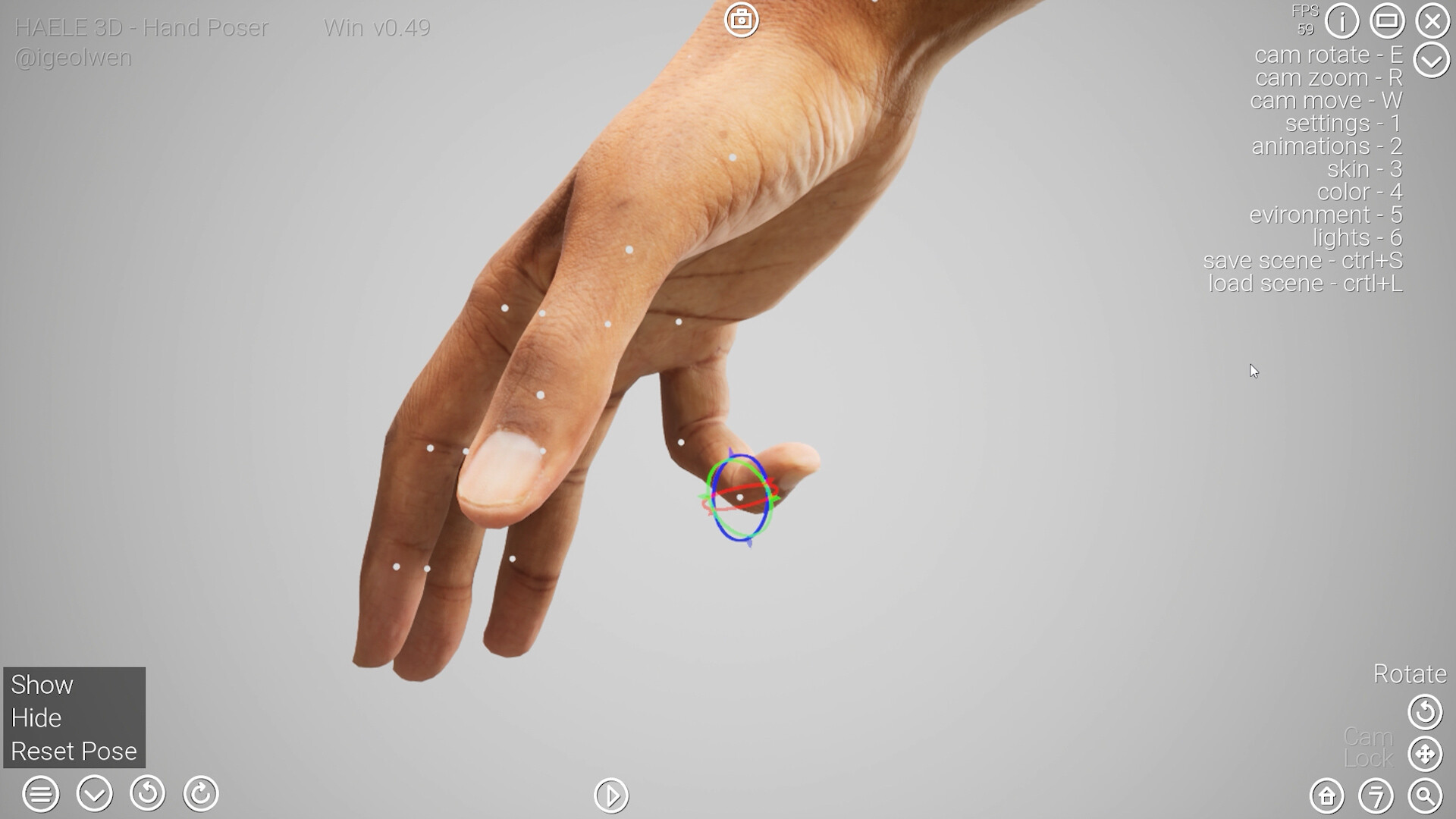 HAELE 3D - Hand Poser Pro #13