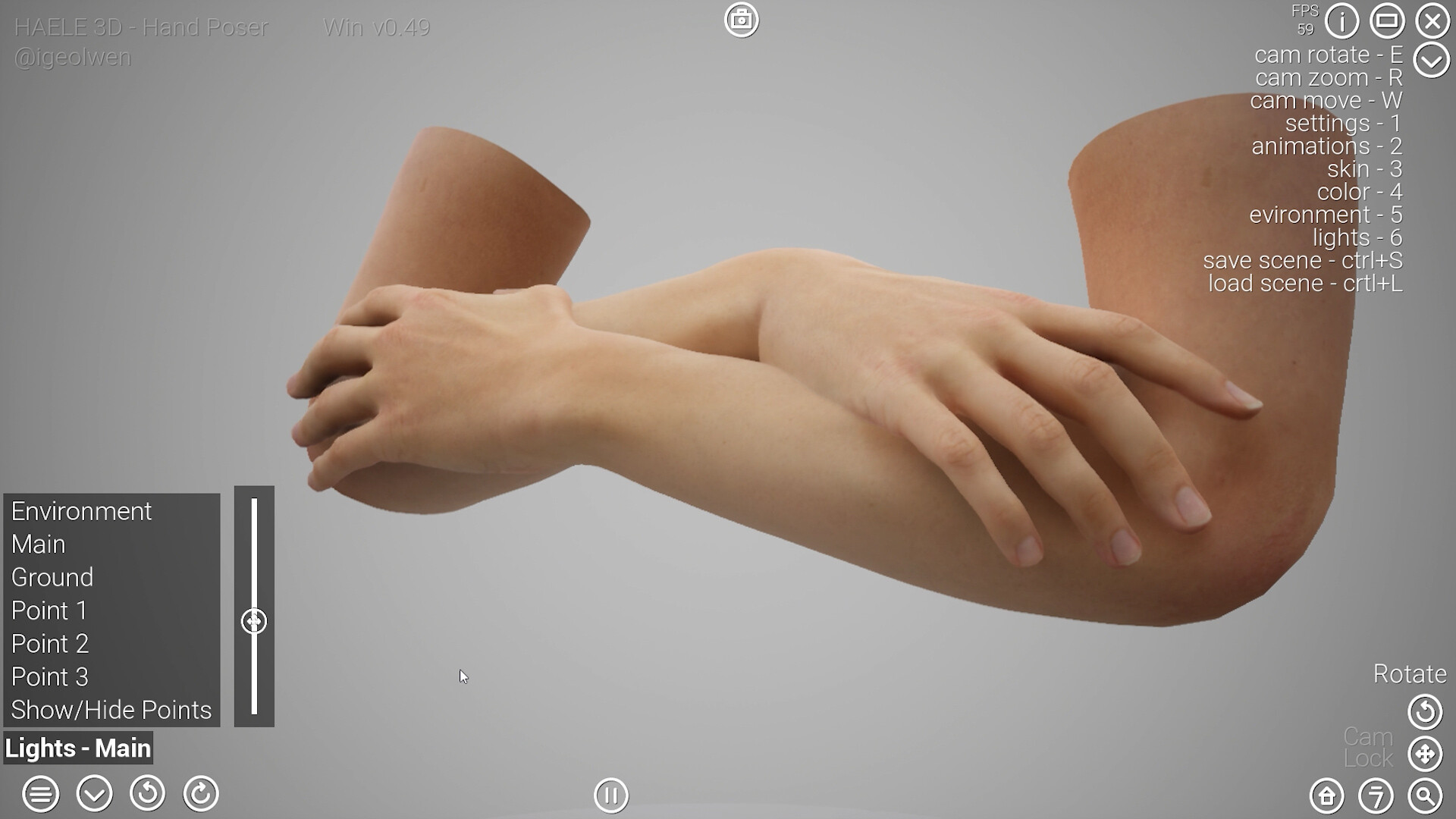 HAELE 3D - Hand Poser Pro #9