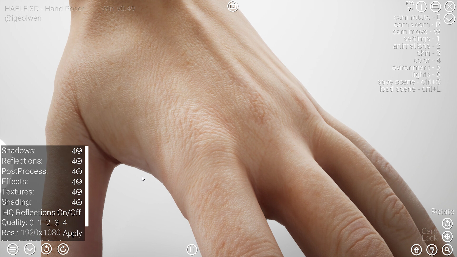 HAELE 3D - Hand Poser Pro #4