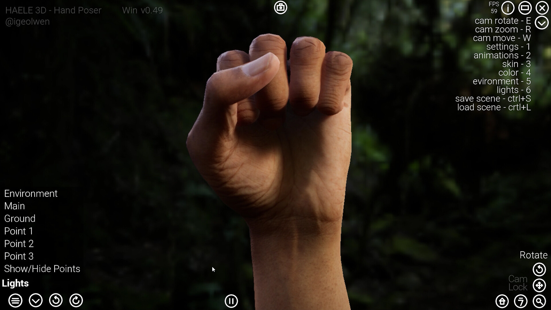 HAELE 3D - Hand Poser Pro #12