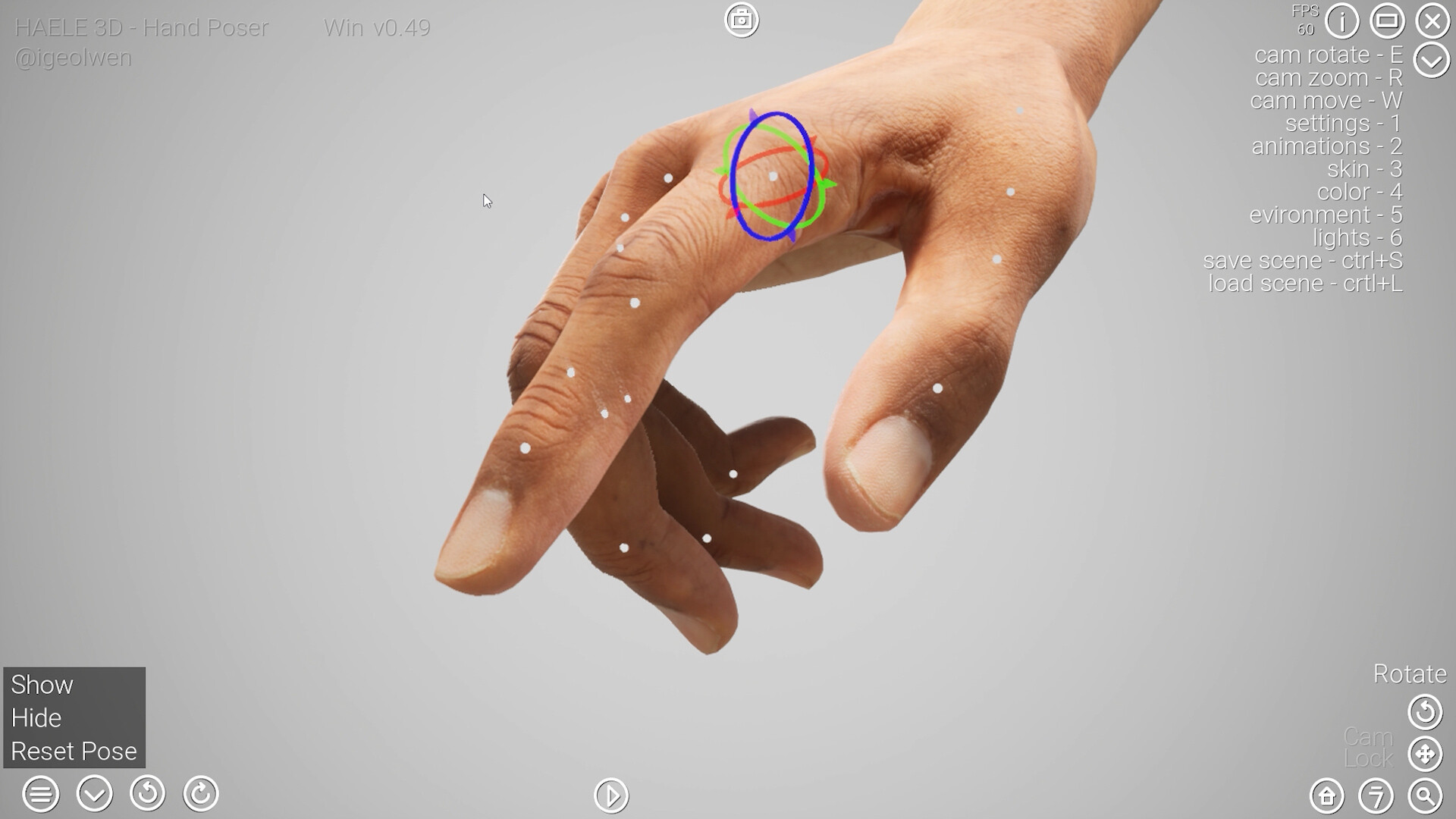 HAELE 3D - Hand Poser Pro #2