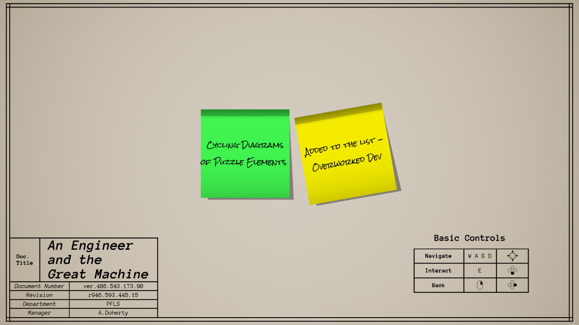 An Engineer and the Great Machine Demo #2