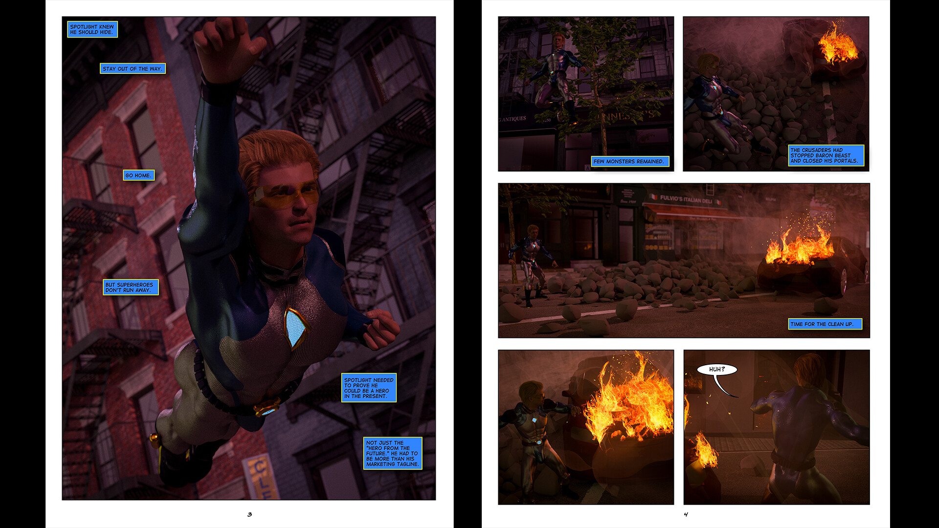 The Coming End Prequel: Spotlight Adventure Comics #8