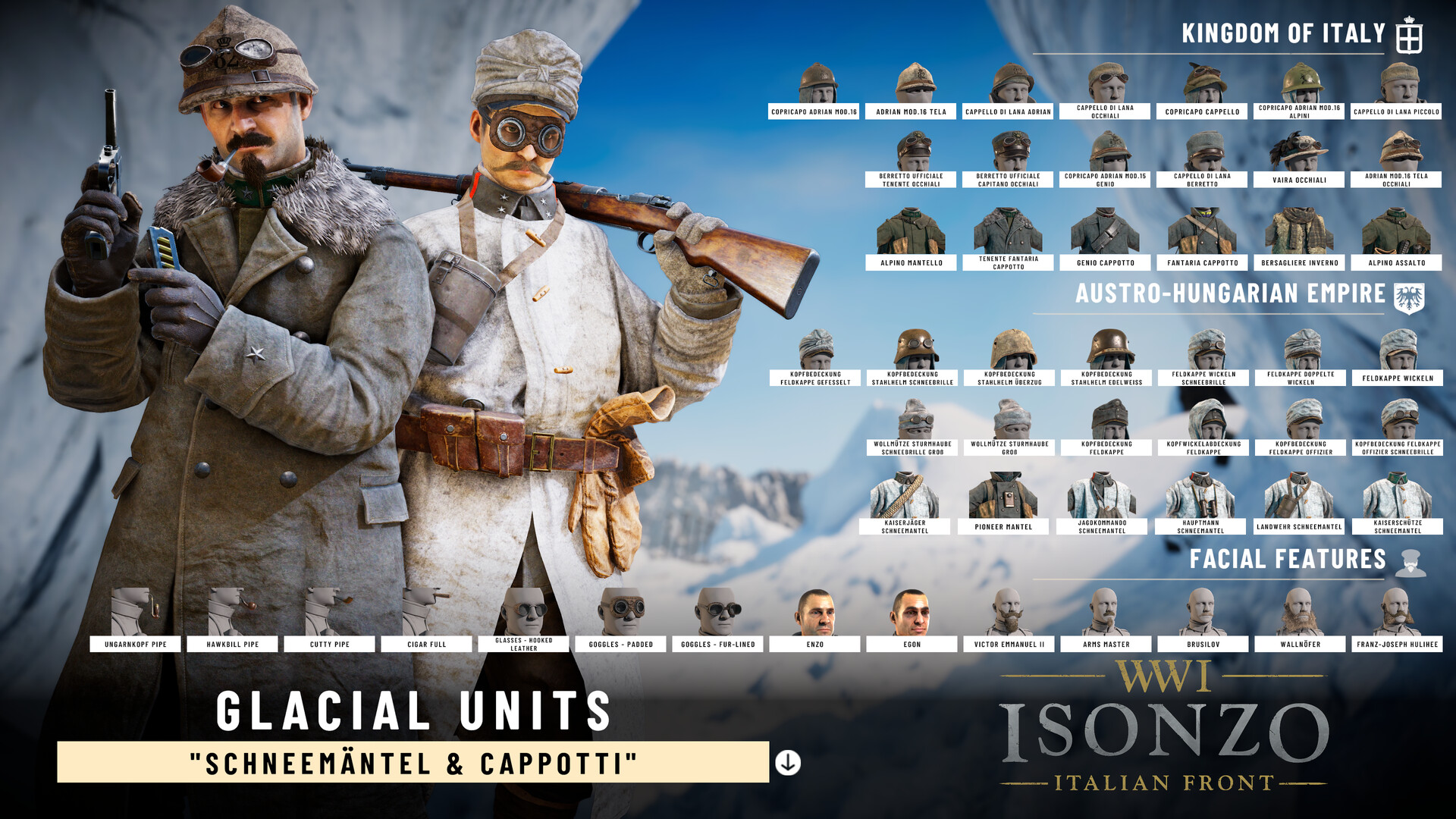 Isonzo - Glacial Units Pack screenshot thumbnail screenshot 2
