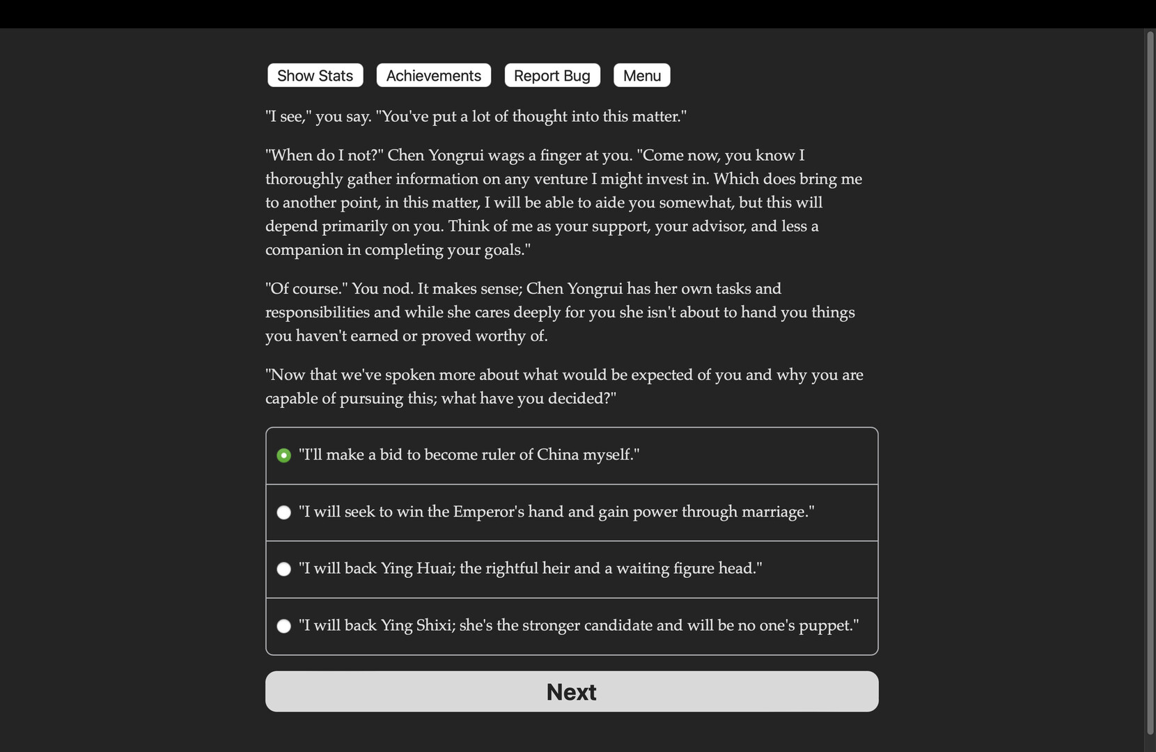 Tale of Two Cranes Demo #2
