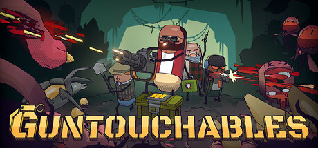 Steam header art for GUNTOUCHABLES