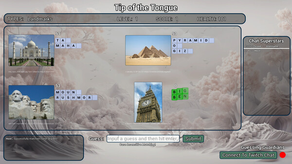 Tip of the Tongue game for Linux 1
