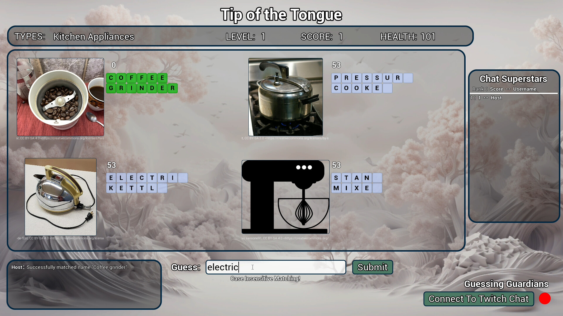 Tip of the Tongue screenshot 1