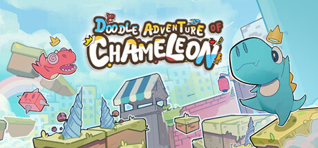 Doodle Adventure of Chameleon Cover Image