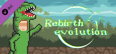 Rebirth Evolution  - Green Tyrannosaurus Rex clothing banner image