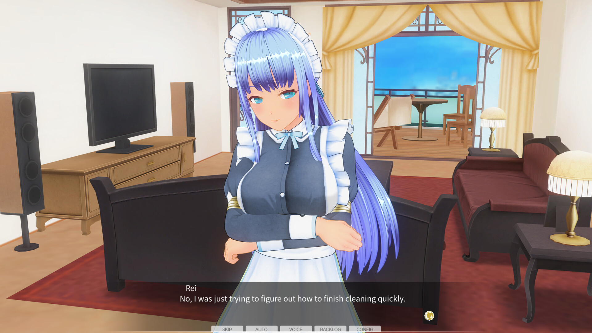 CUSTOM ORDER MAID 3D2 Personality Pack Overly Serious and Reserved Proper Lady DLX edition PC gameplay screenshot 1 of 10
