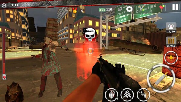 Скриншот из Zombie Survivor: Undead City Attack